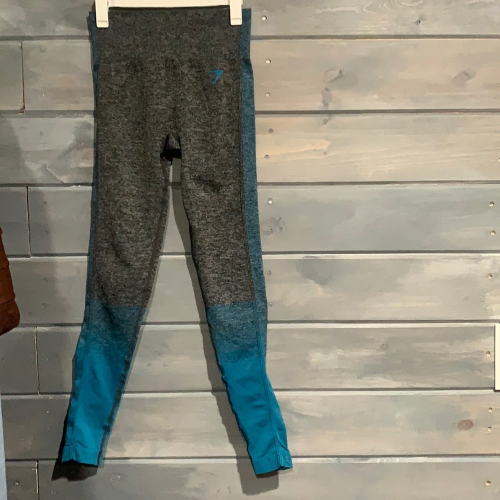 Gymshark Hyper Amplify Blue and Grey pant